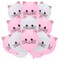 36 Pack Latex Balloons for Cat Birthday Party Supplies, Party Decorations (Pink, White, 12 In)